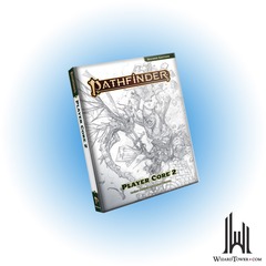 PATHFINDER 2E REMASTER PLAYER CORE 2 SKETCH COVER EDITION